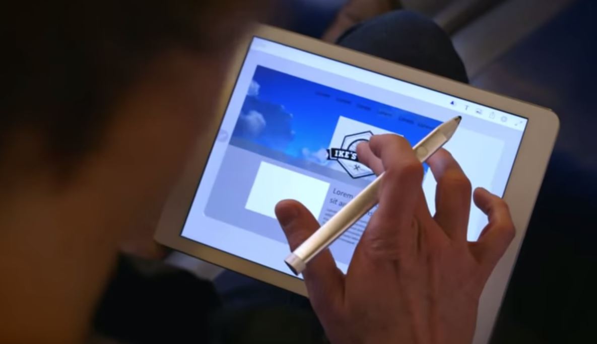 composición-diseño al iPad